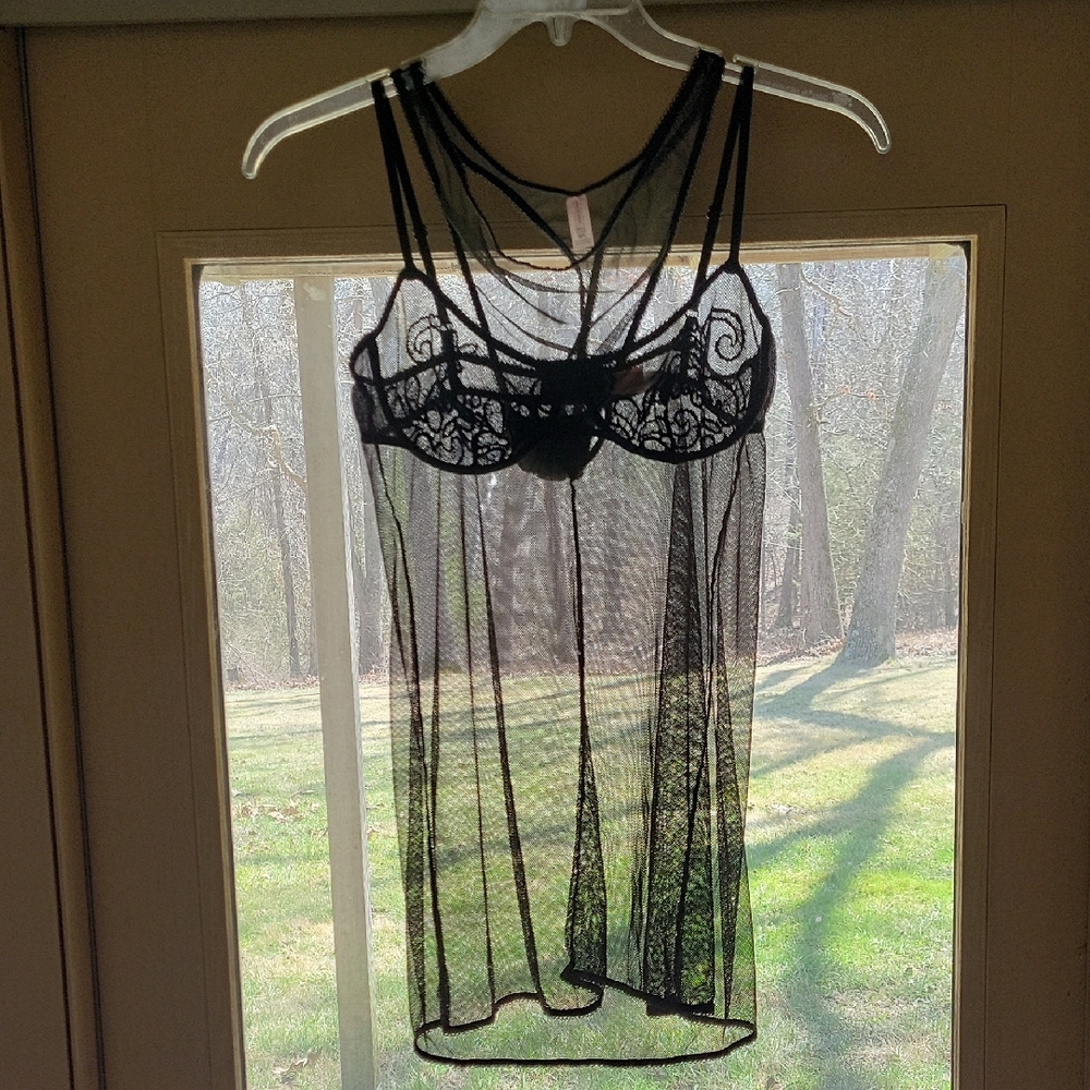 Sexy Mesh Babydoll Lingerie